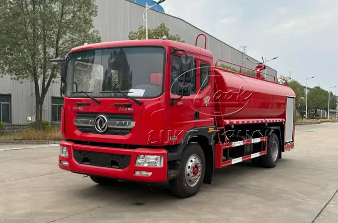 Dongfeng Dolica Water Tank Fire Sprinkler Truck
