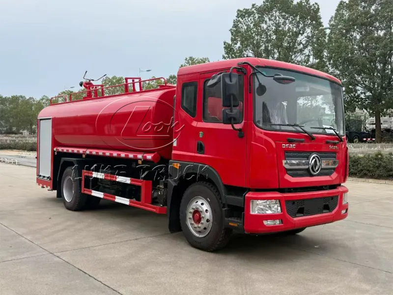 dongfeng dolica water tank fire sprinkler truck 3