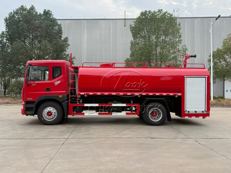 dongfeng dolica water tank fire sprinkler truck 4