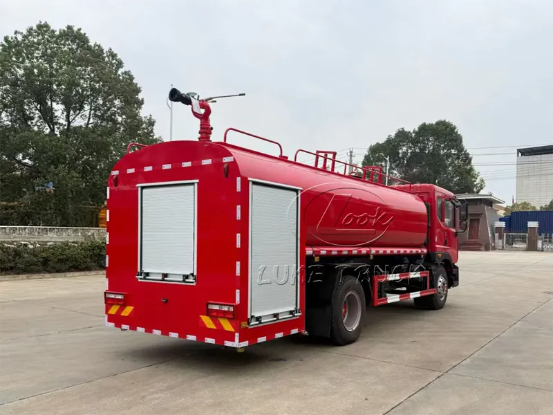 dongfeng dolica water tank fire sprinkler truck 7