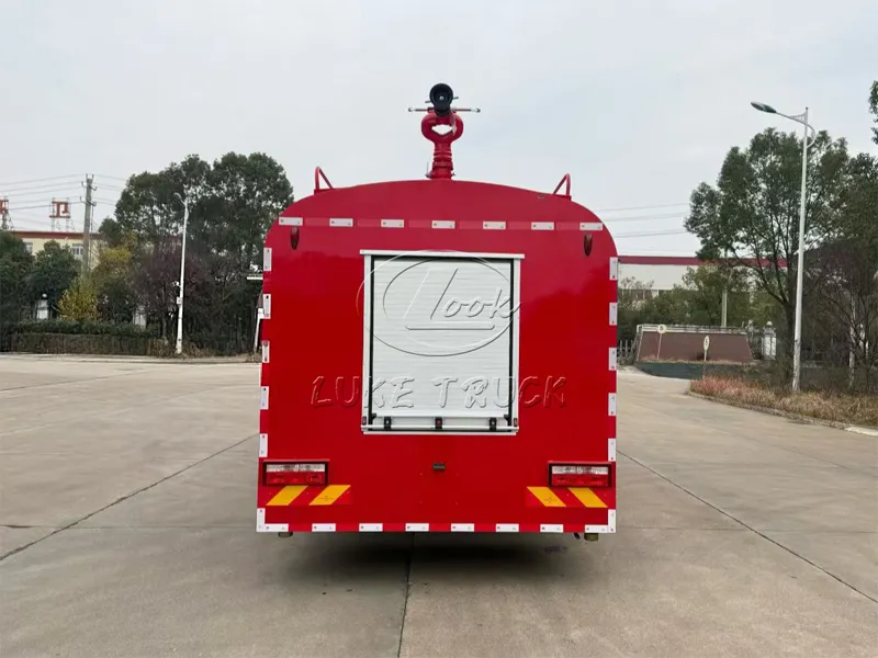 dongfeng dolica water tank fire sprinkler truck 8