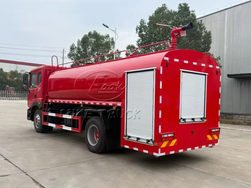 dongfeng dolica water tank fire sprinkler truck 9