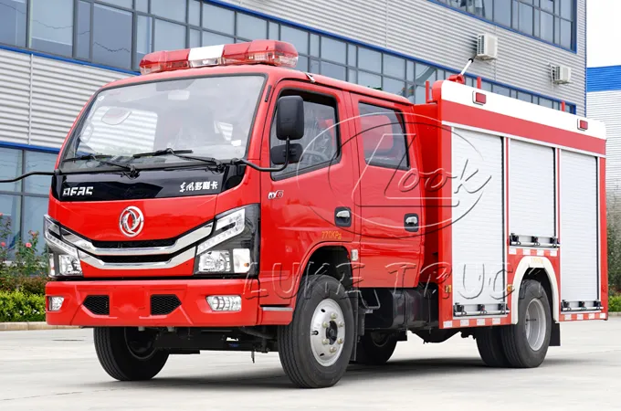 Dongfeng Furuika Water Tank Fire Sprinkler Truck