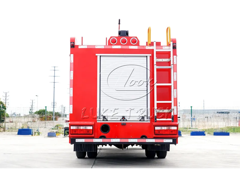 dongfeng furuika water tank fire sprinkler truck 6