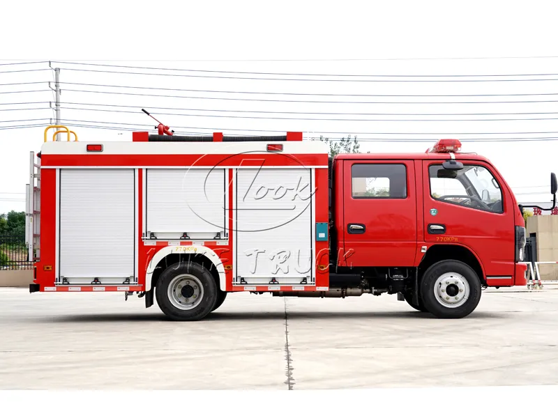 dongfeng furuika water tank fire sprinkler truck 8