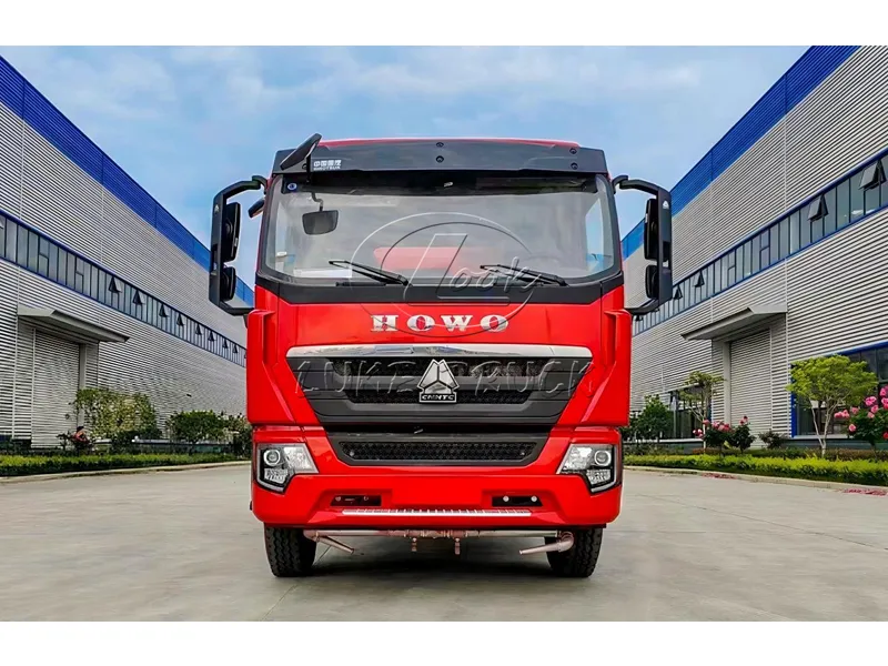 sinotruk howo 12m water tank fire sprinkler truck 7