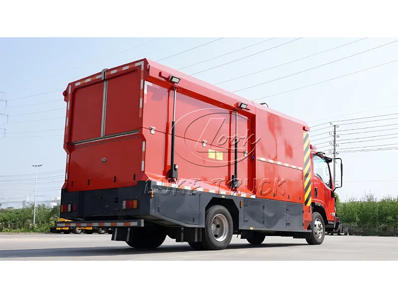 Isuzu -Equipped Compressed Air Foam Fire Truck