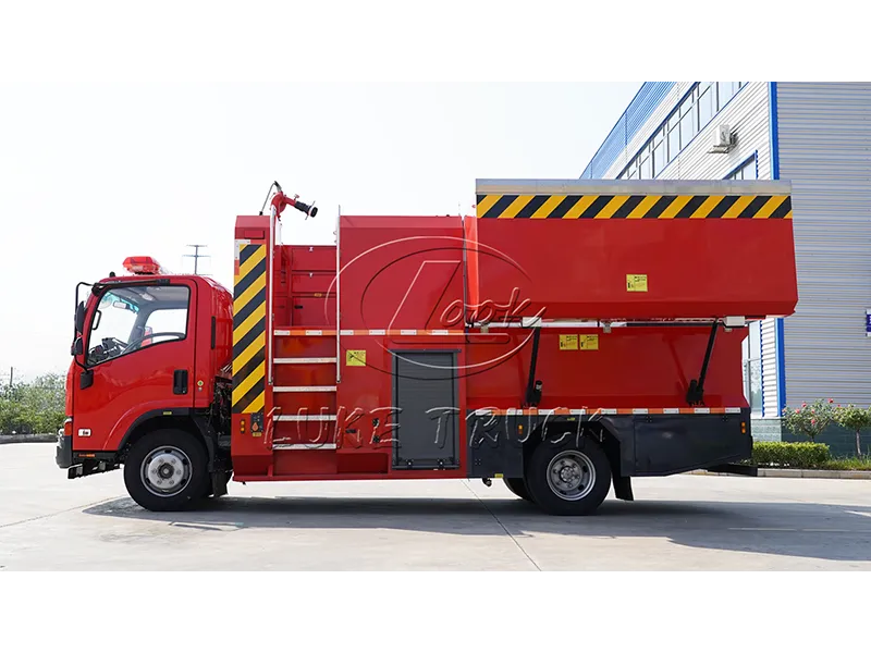 Isuzu -Equipped Compressed Air Foam Fire Truck