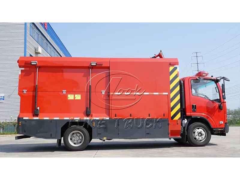 Isuzu -Equipped Compressed Air Foam Fire Truck