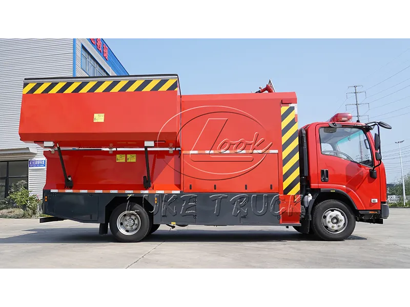 Isuzu -Equipped Compressed Air Foam Fire Truck