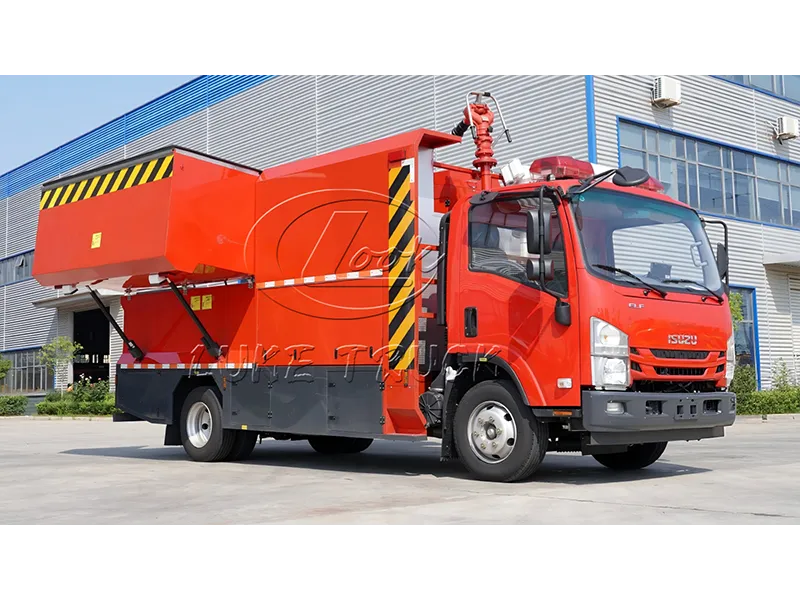 Isuzu -Equipped Compressed Air Foam Fire Truck