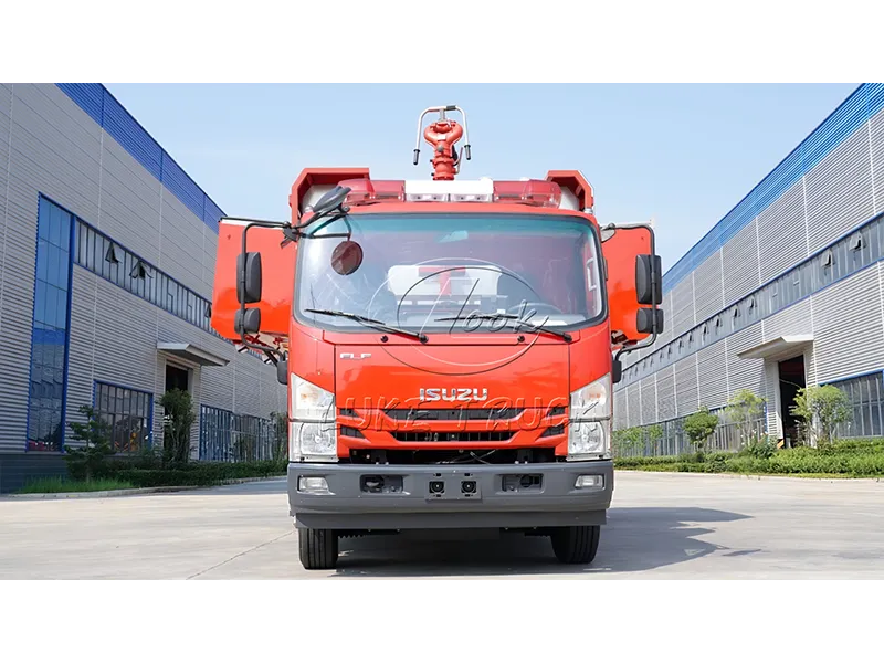Isuzu -Equipped Compressed Air Foam Fire Truck