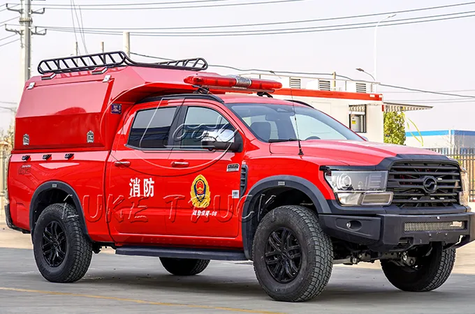 4x4 Pickup-Based Equipment Fire Truck