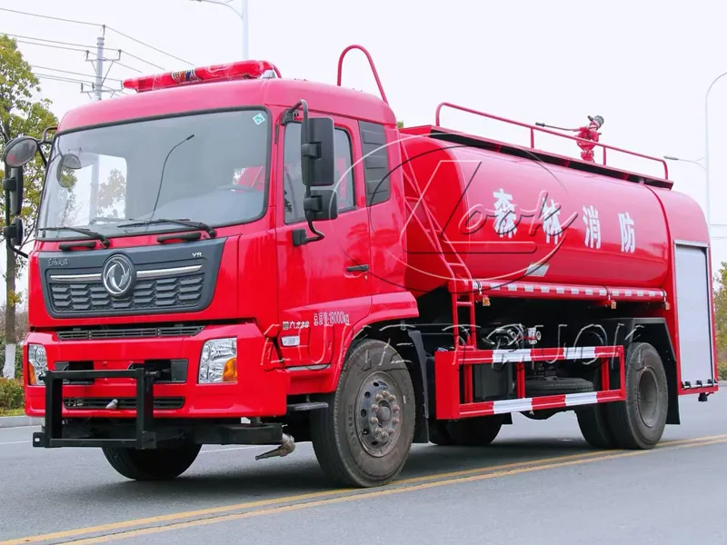 dongfeng kinland fire sprinkler truck 1