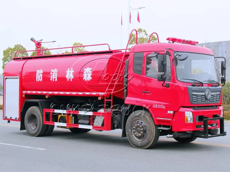 dongfeng kinland fire sprinkler truck 2