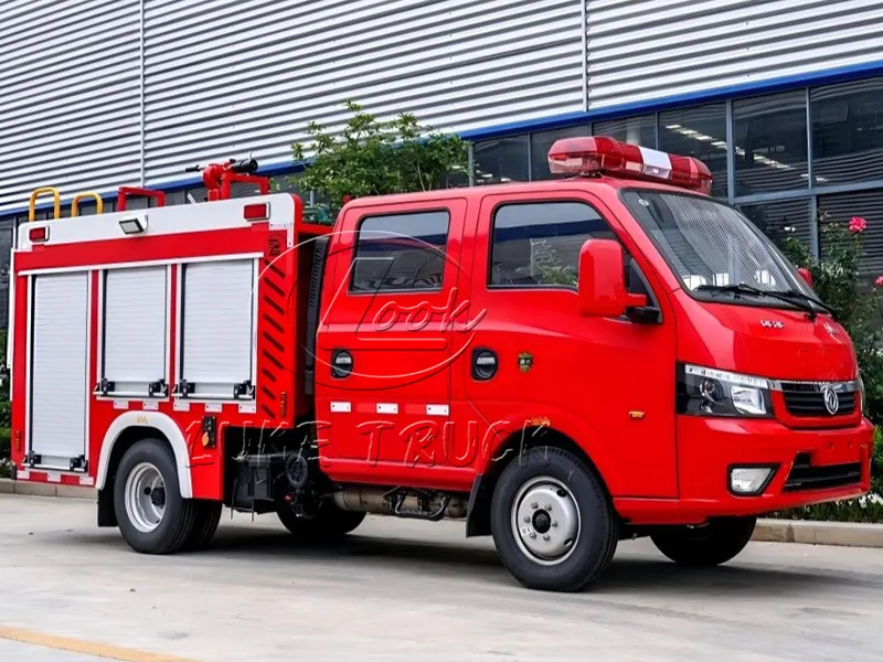 dongfeng tuyi water tank fire sprinkler truck 1