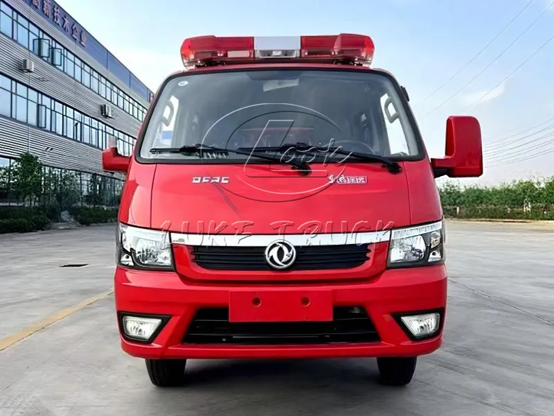dongfeng tuyi water tank fire sprinkler truck 2