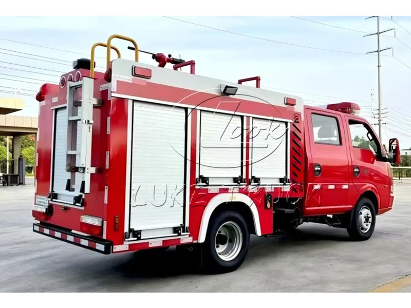 dongfeng tuyi water tank fire sprinkler truck 6