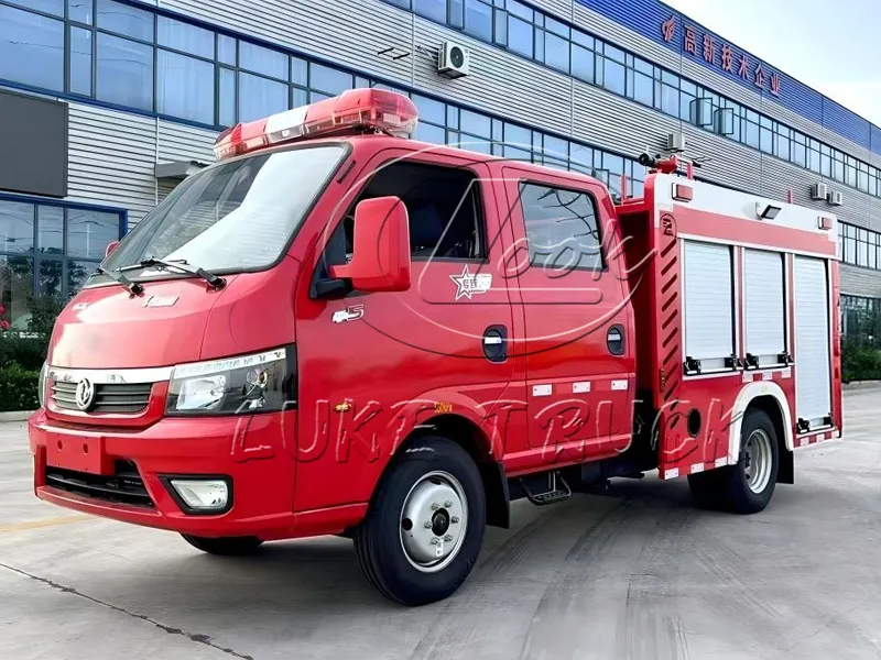 dongfeng tuyi water tank fire sprinkler truck 8