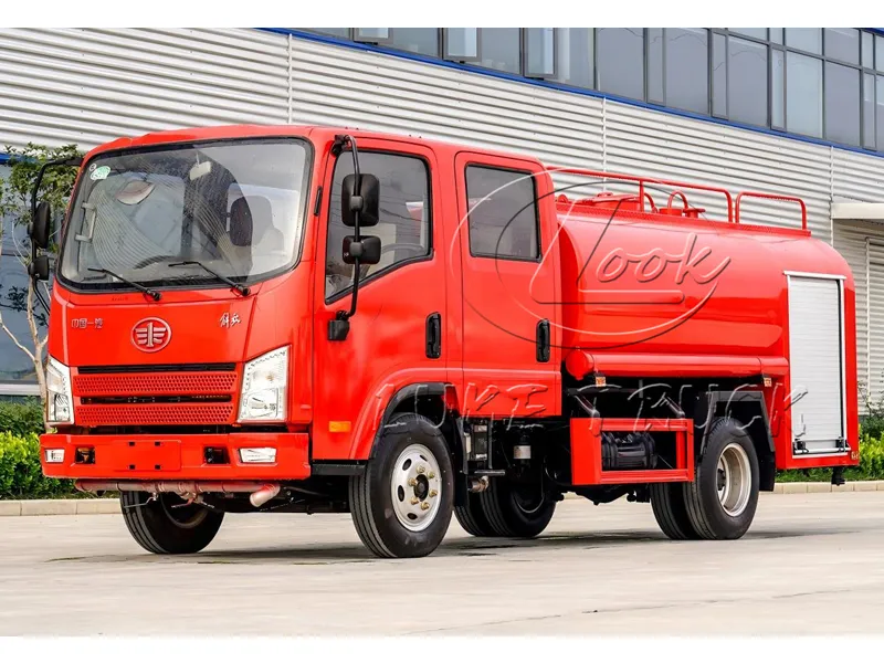 faw double cab water tank fire truck 1