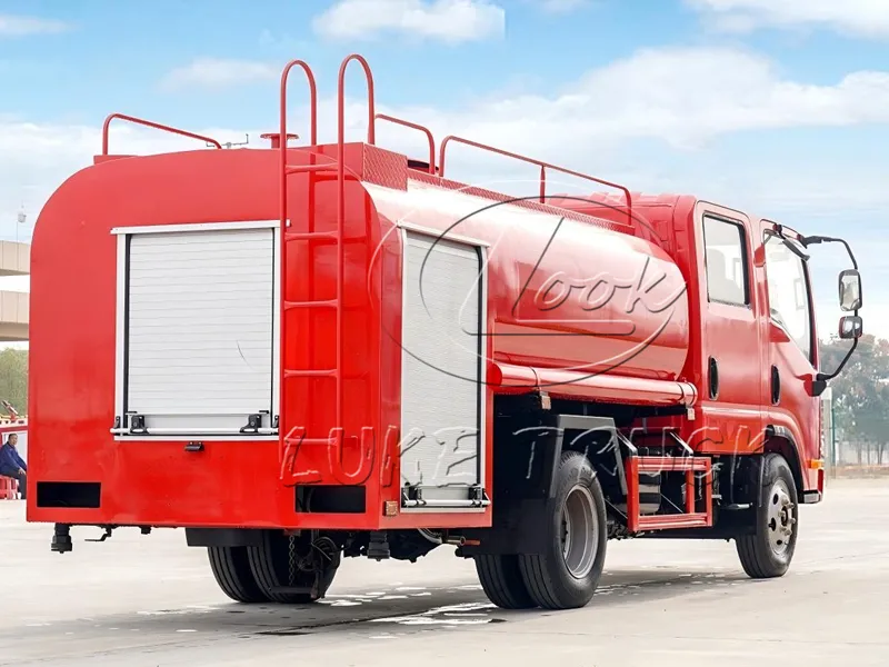faw double cab water tank fire truck 4