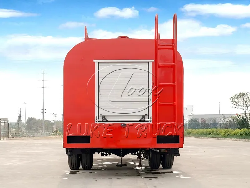 faw double cab water tank fire truck 7