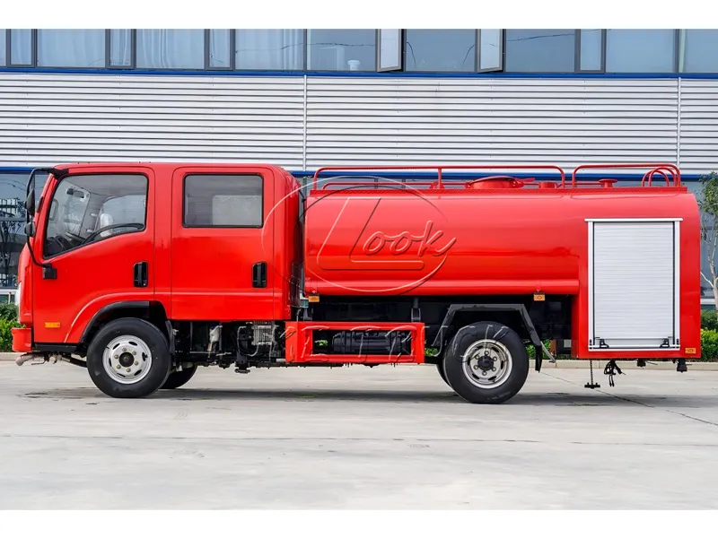 faw double cab water tank fire truck 8