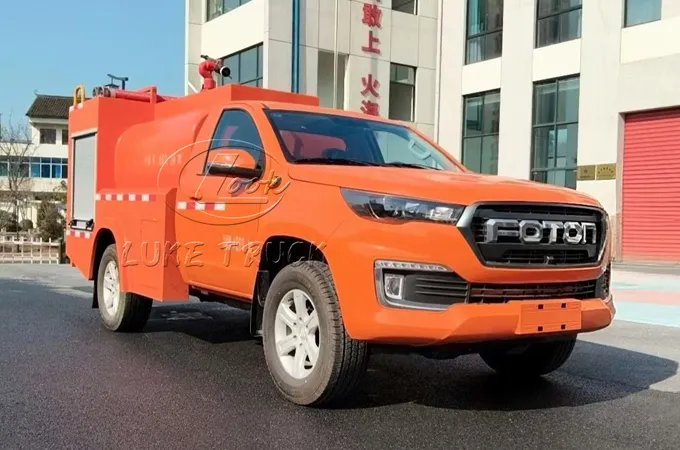 Foton Pickup Water Mist Fire Truck