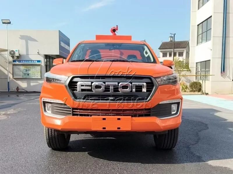foton pickup water mist fire truck 2