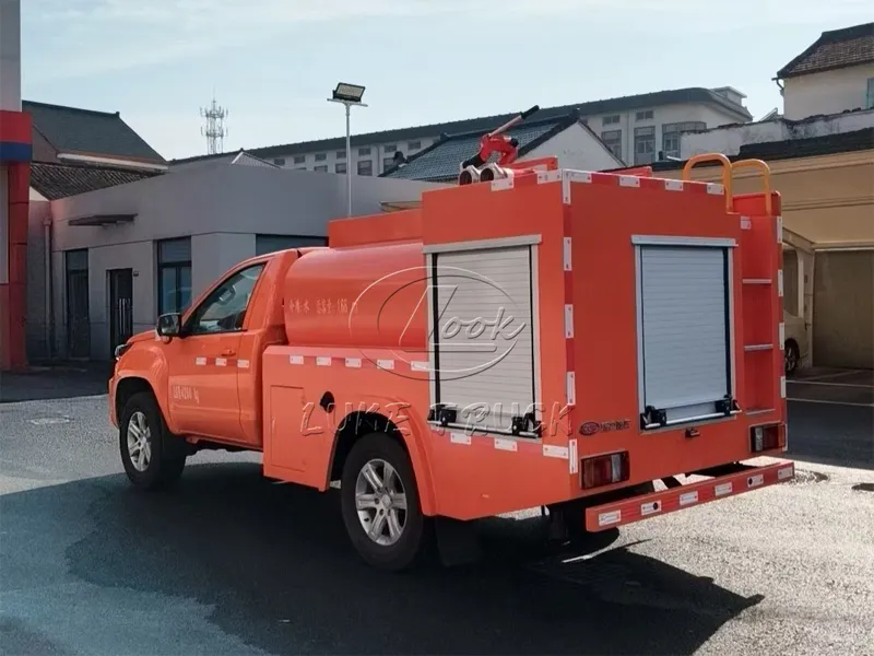 foton pickup water mist fire truck 5