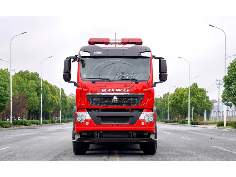 sinotruk 25 ton 8x4 water tank fire truck 8