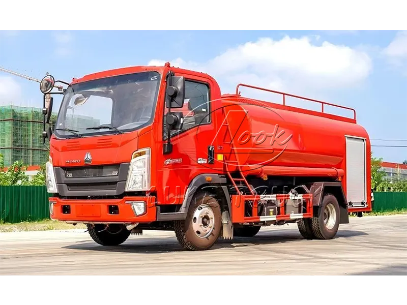 Sinotruk Hanjiang Fire Sprinkler Truck