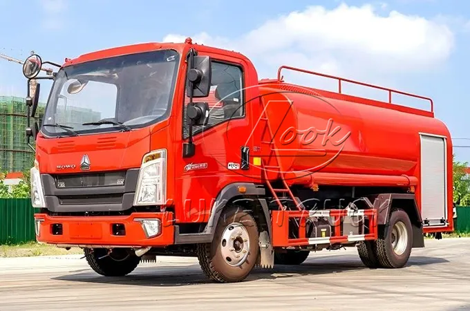 SINOTRUK Hanjiang Fire Sprinkler Truck