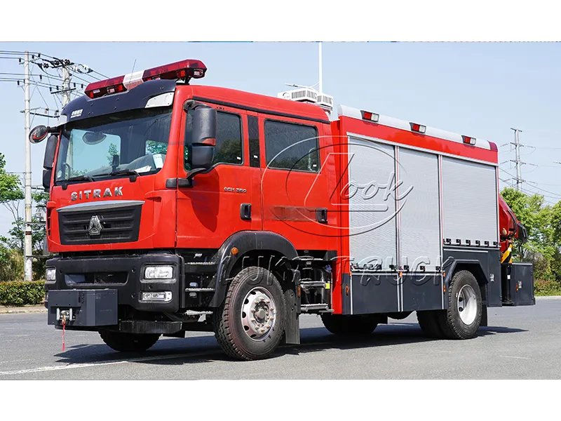 SINOTRUK HOWO Emergency Rescue and Firefighting Vehicle