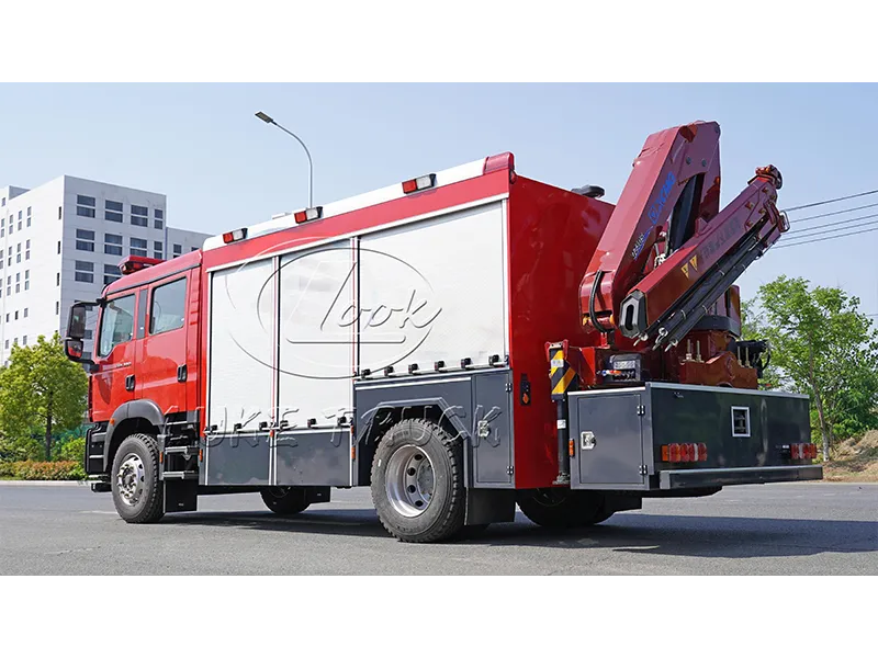 SINOTRUK HOWO Emergency Rescue and Firefighting Vehicle