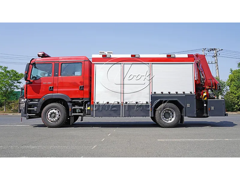 SINOTRUK HOWO Emergency Rescue and Firefighting Vehicle