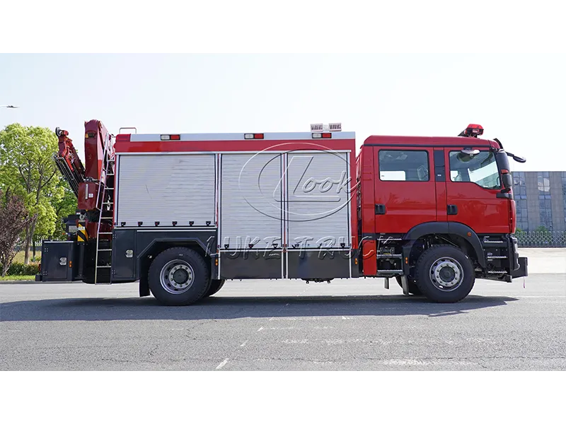 SINOTRUK HOWO Emergency Rescue and Firefighting Vehicle