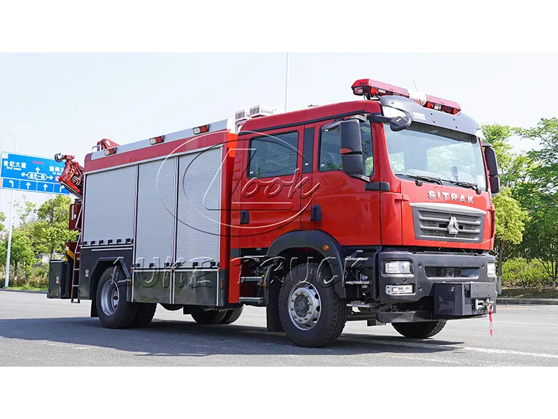 SINOTRUK HOWO Emergency Rescue and Firefighting Vehicle