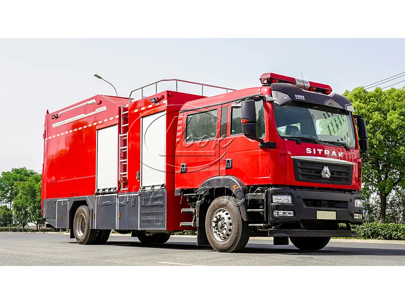 Sinotruk SITRAK Compressed Air Fire Truck