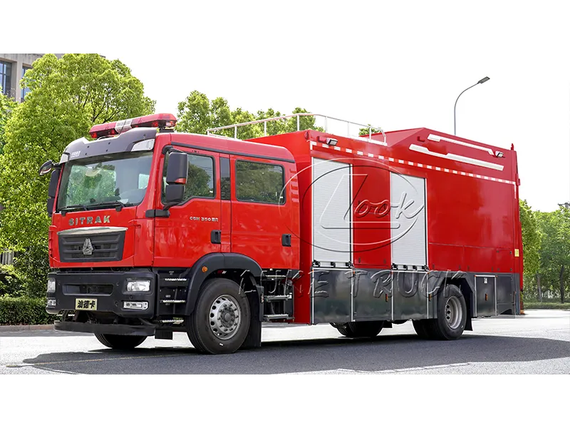 Sinotruk SITRAK Compressed Air Fire Truck