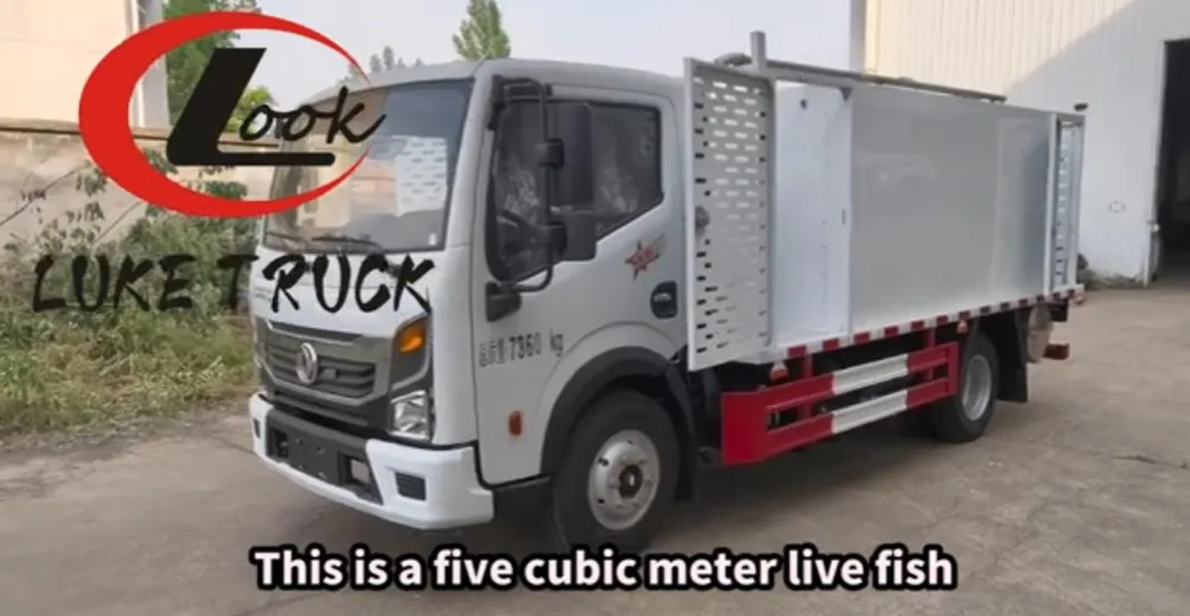 Dongfeng Dolica Live Fish Transport Truck — Product Promotional Video