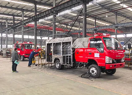 The Manufacturing Process for Fire Trucks Exported to Argentina