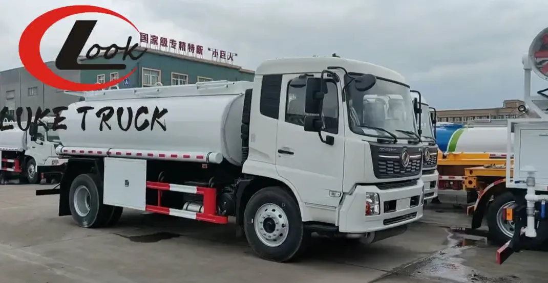 Dongfeng Tianjin Tank Truck — Departure Video