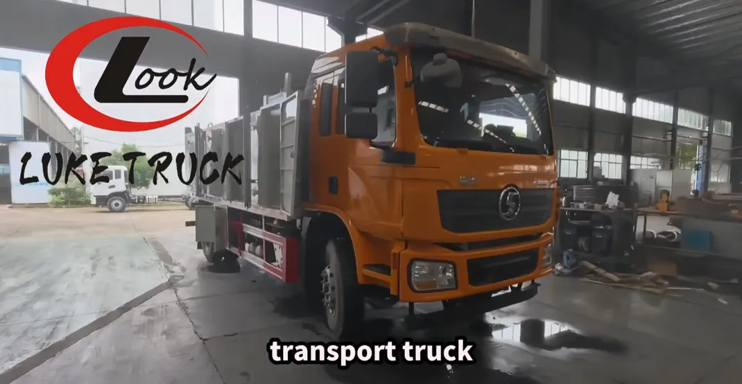 SHACMAN Delong Live Fish Transport Truck Product Introduction Video