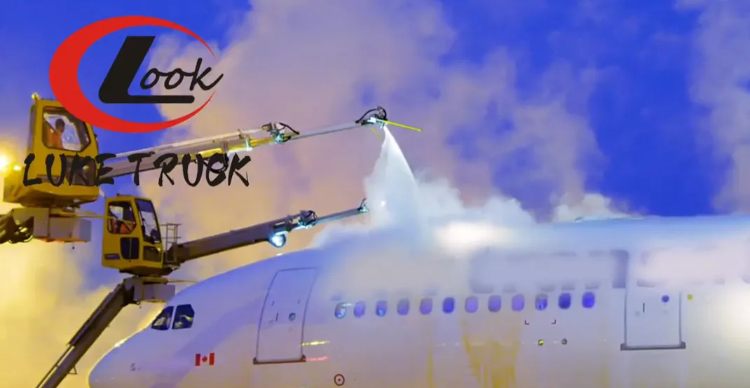 Airport De icing Vehicle Operation Video — Hubei Luke Automotive