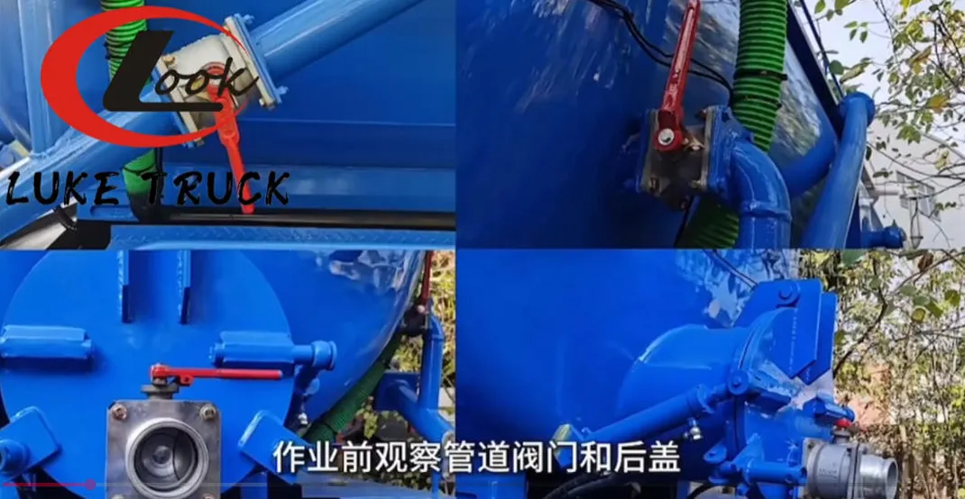 Dongfeng 6×4 Vacuum Sewage Truck Operation Guide & Safety Precautions Luke Truck