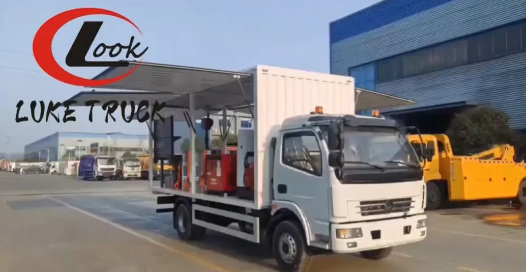 Dongfeng Utility Truck Promotional Video Luke Truck