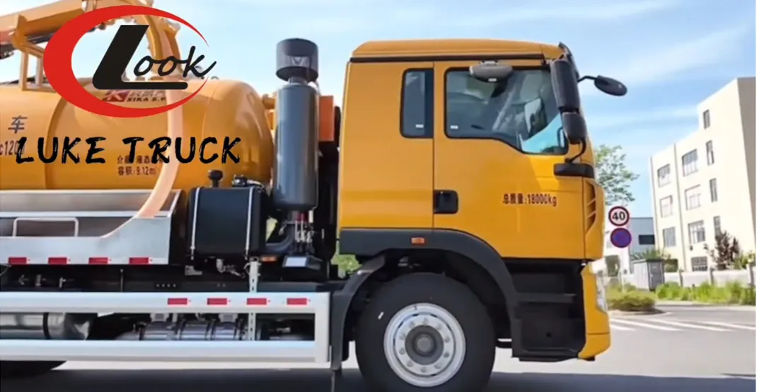 Operation Video of Sinotruk Howo Vacuum Sewer Cleaning Truck with Water Circulation Pump – Hubei Luk
