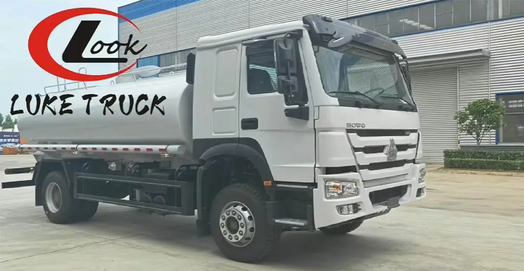 Sinotruk Howo Single Axle Sprinkler Truck Video Hubei Luke