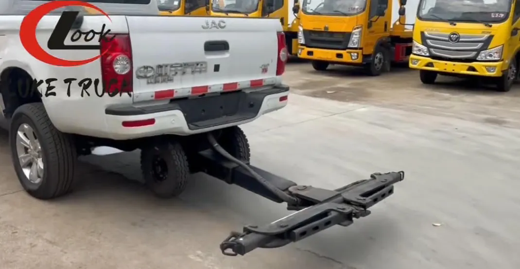 JAC Pickup Wrecker Demo Video - Hubei Luke Truck